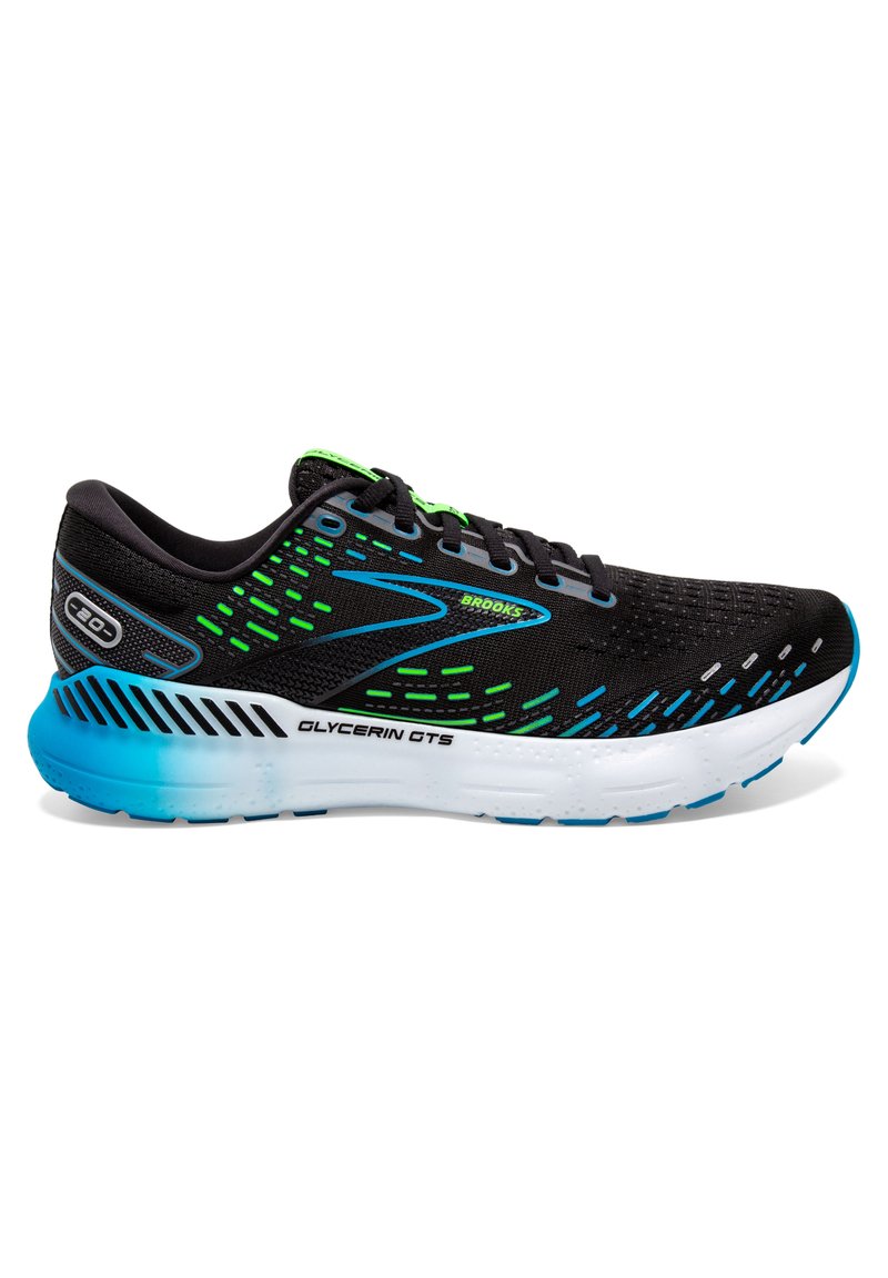 Brooks GLYCERIN GTS 20 Laufschuh Stabilität black hawaiian ocean