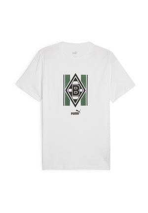 BORUSSIA MÖNCHENGLADBACH FTBLCULTURE - T-shirt imprimé - white