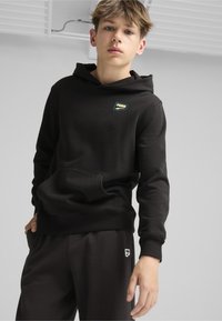 Puma DOWNTOWN GRAPHIC - Jersey con capucha - black