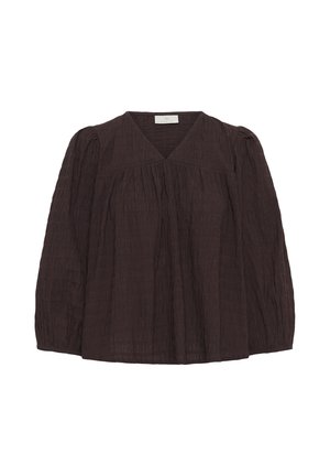 Kaffe, KAMISSIE - Blouse - coffee bean