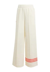 ADICOLOR NEUCLASSICS TRACK WIDE - Trainingsbroek - cream white   real coral