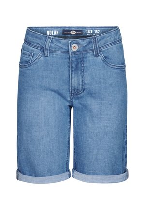 BASSANO DENIM TEAL - Jeans Shorts - medium vintage