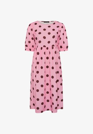 Yours Clothing, PLUS SIZE MAXI DRESSES - Trikoomekko - baby pink