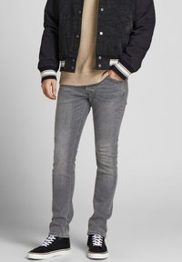 Jack & Jones - JJIGLENN JJORIGINALNA - Jeans slim fit - grey denim Immagine in miniatura 1