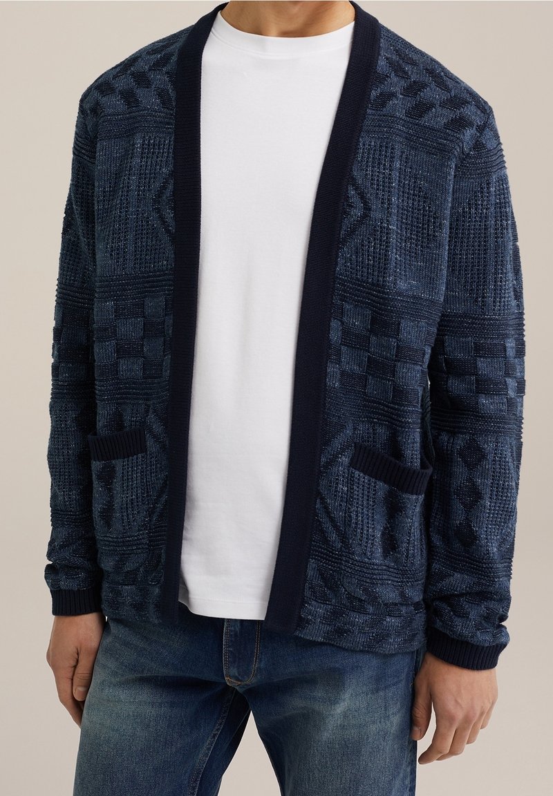 WE Fashion Kardigan - dark blue