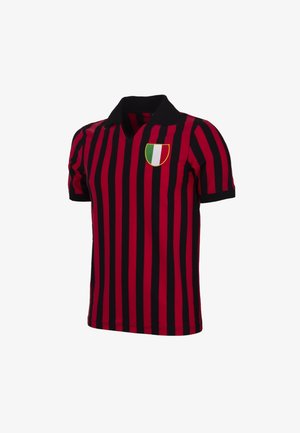 COPA Football, AC MILAN 1963 RETRO FOOTBALL - Poloshirt - black red