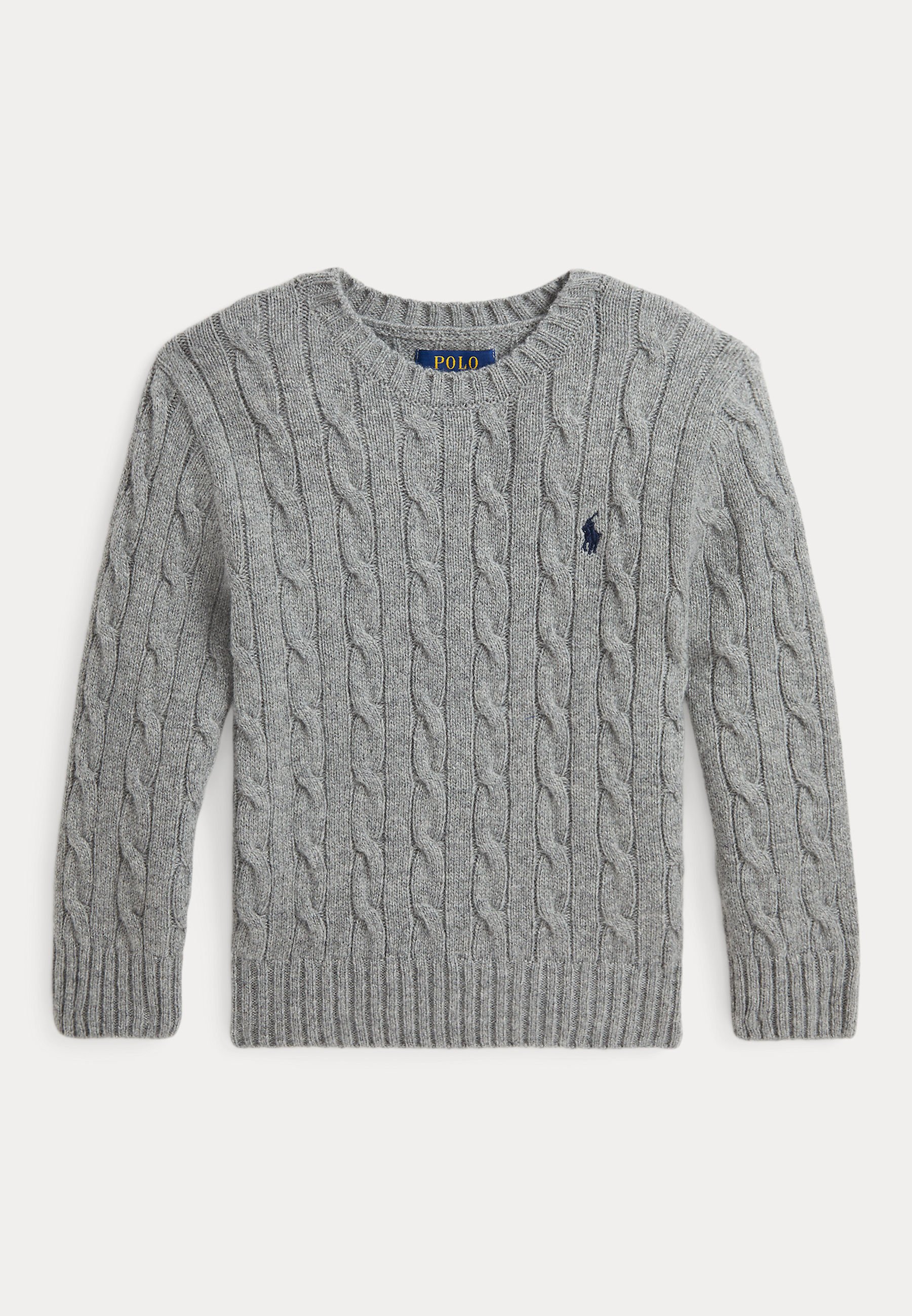 Polo Ralph Lauren CABLE KNIT WOOL CASHMERE JUMPER Trui fawn