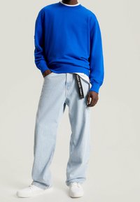 Tommy Jeans Mikina - dark blue