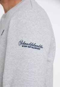 Schmuddelwedda Sudadera - mottled light grey