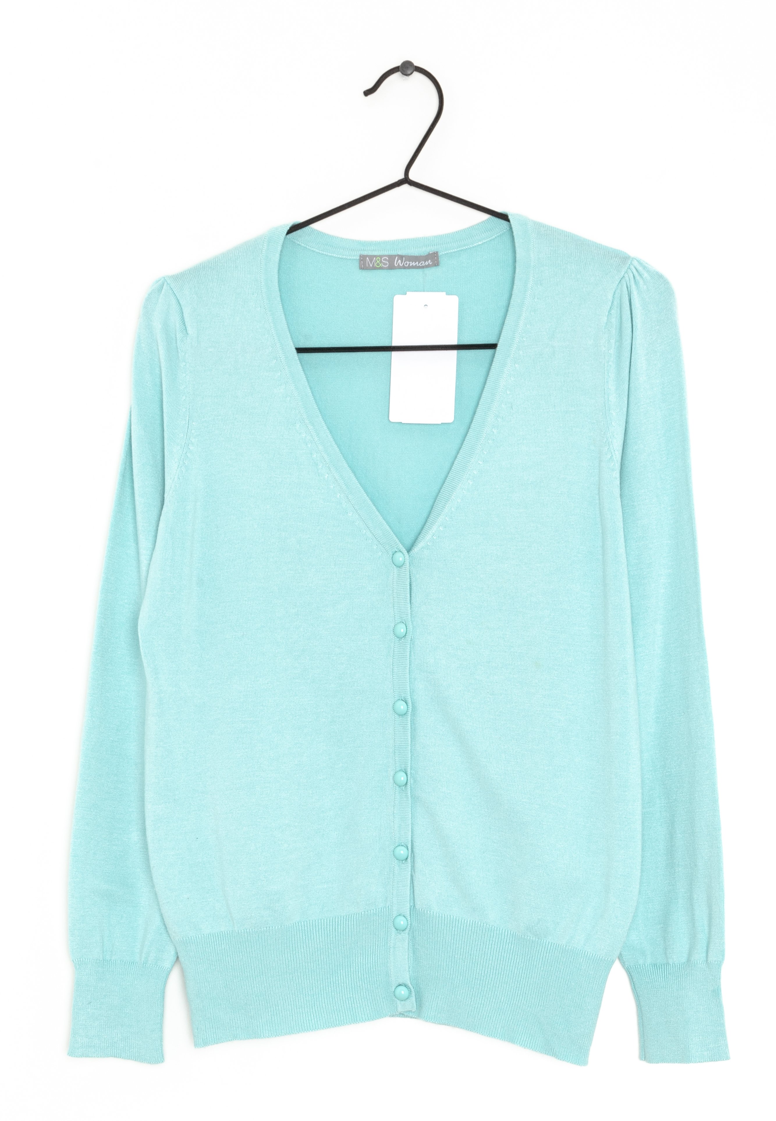 marks and spencer blue cardigan