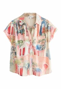 Next - SHORT SLEEVE - Hemdbluse - pink scenic print Thumbnail-Bild 1