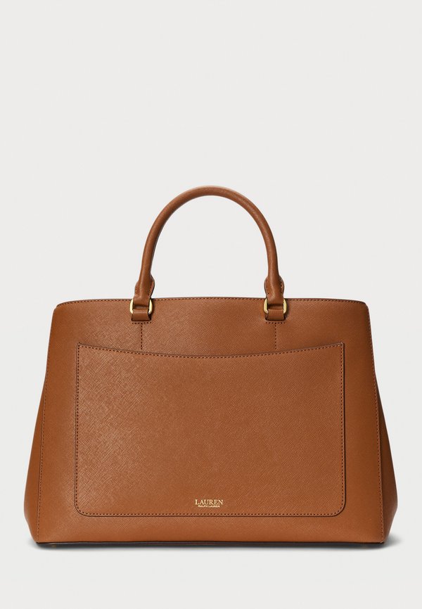 CROSSHATCH LEATHER LARGE HANNA SATCHEL - Handbag3