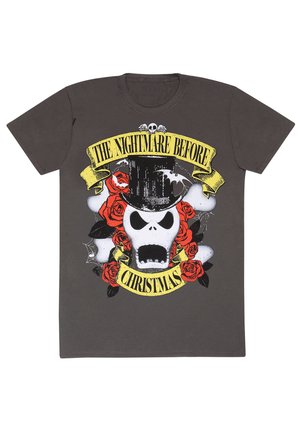 DISNEY NIGHTMARE BEFORE CHRISTMAS TOP HAT JACK - T-shirt z nadrukiem