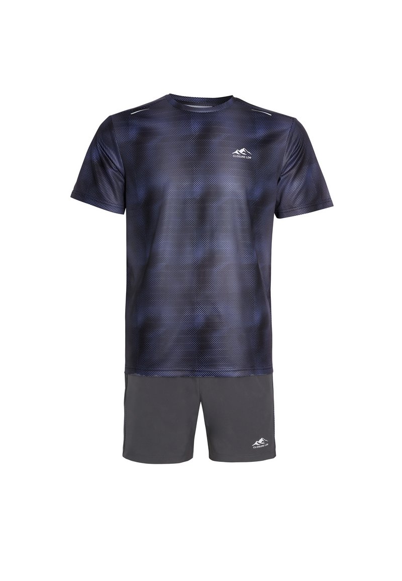 CLOSURE London BITMAP TRAINING SET - Tracksuit - graphite/lilac/multi ...