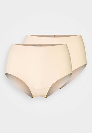 DREAM ORGANICS PANTY 2 PACK - Underbukse - latte