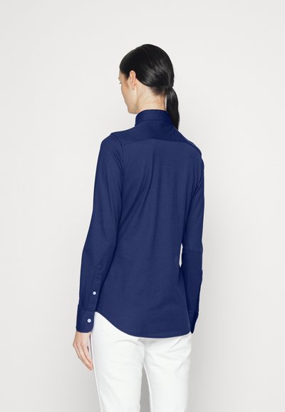 Polo Ralph Lauren HEIDI LONG SLEEVE - Blusa com botões - marine