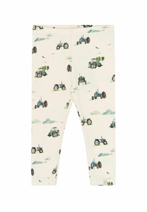 Petit Piao, PPSTAR LEGGINGS - Панталони - eggnog tractor aop