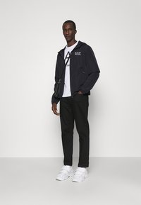 EA7 Emporio Armani JACKET - Kevyt takki - black/white