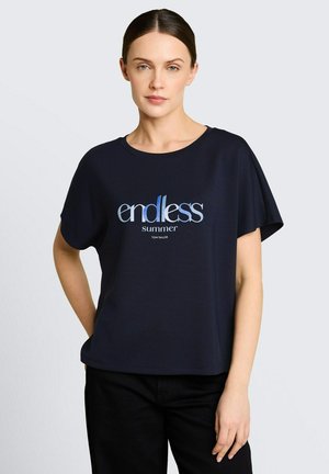 TOM TAILOR T-shirt print - sky captain blue