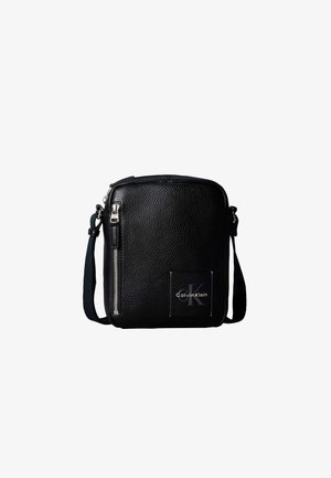 Calvin Klein, BOLD PEBBLE SIMPLE REPORTER - Τσάντα χιαστί - black