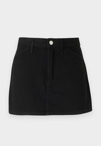 POCKET MICRO MINI  - Gonna di jeans - denim black