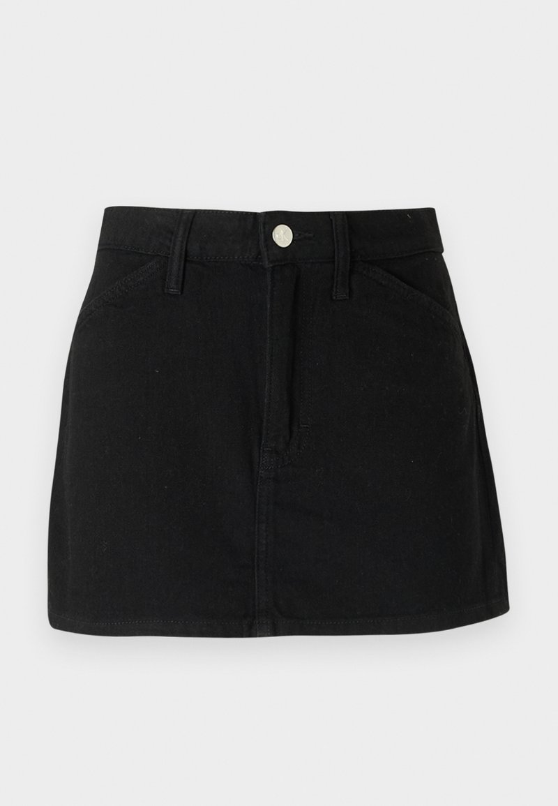Calvin Klein Jeans Minirok zwart denim/blackdenim Calvin Klein Jeans Minirok zwart denim/blackdenim