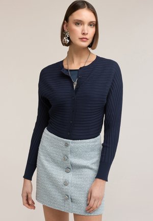 IN ORIZZONTALI - Strickjacke - blu