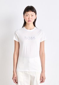 BOSS Apdrukāts T-krekls - white