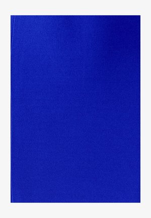 Royal blue fabric with a smooth, soft texture. The material appears stretchable, with a solid color and no visible patterns or accents.