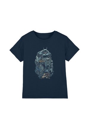 DC COMICS - BATMAN, BATMAN ABSOLUTE DRAWN POSE  UNISEX - Print T-shirt - dark blue