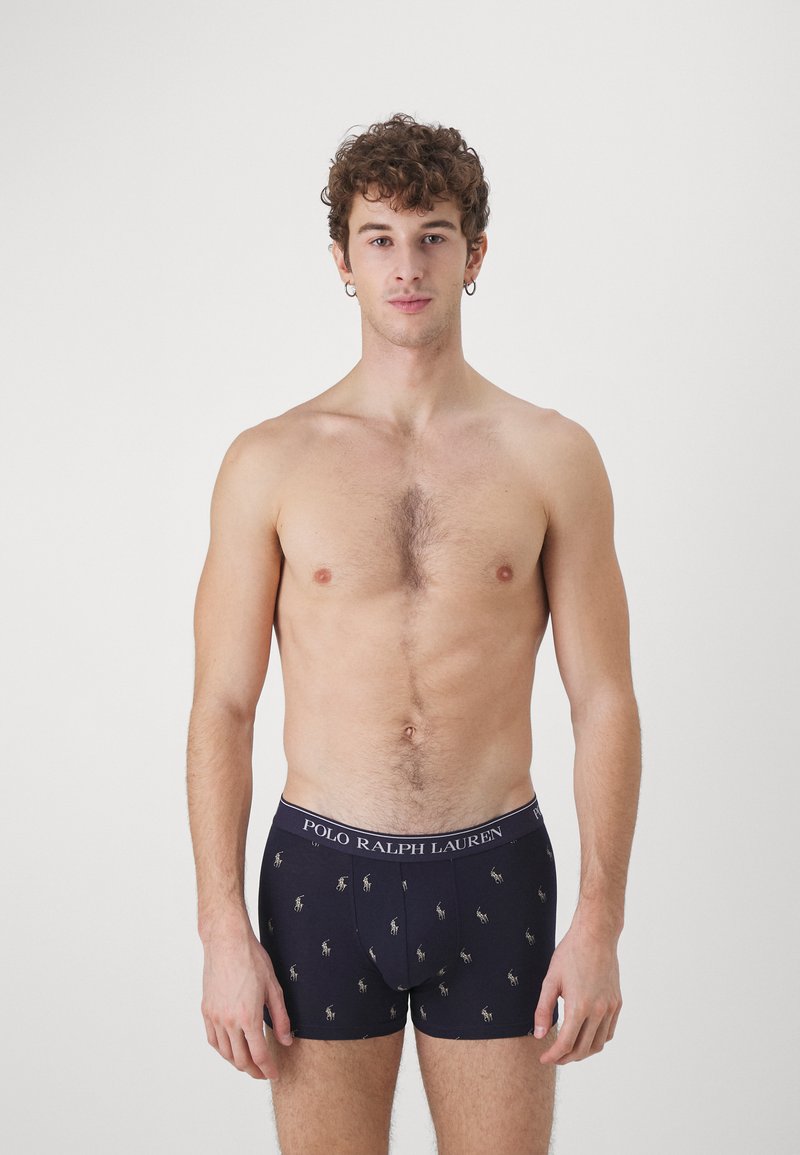 Polo Ralph Lauren TRUNK 3 PACK - Boxer alsónadrág - navy/stone grey/ blue