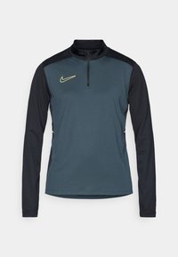 TOP - Camiseta de manga larga - seaweed/black/limelight