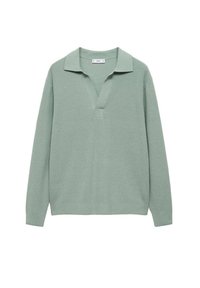 Strickpullover - light green