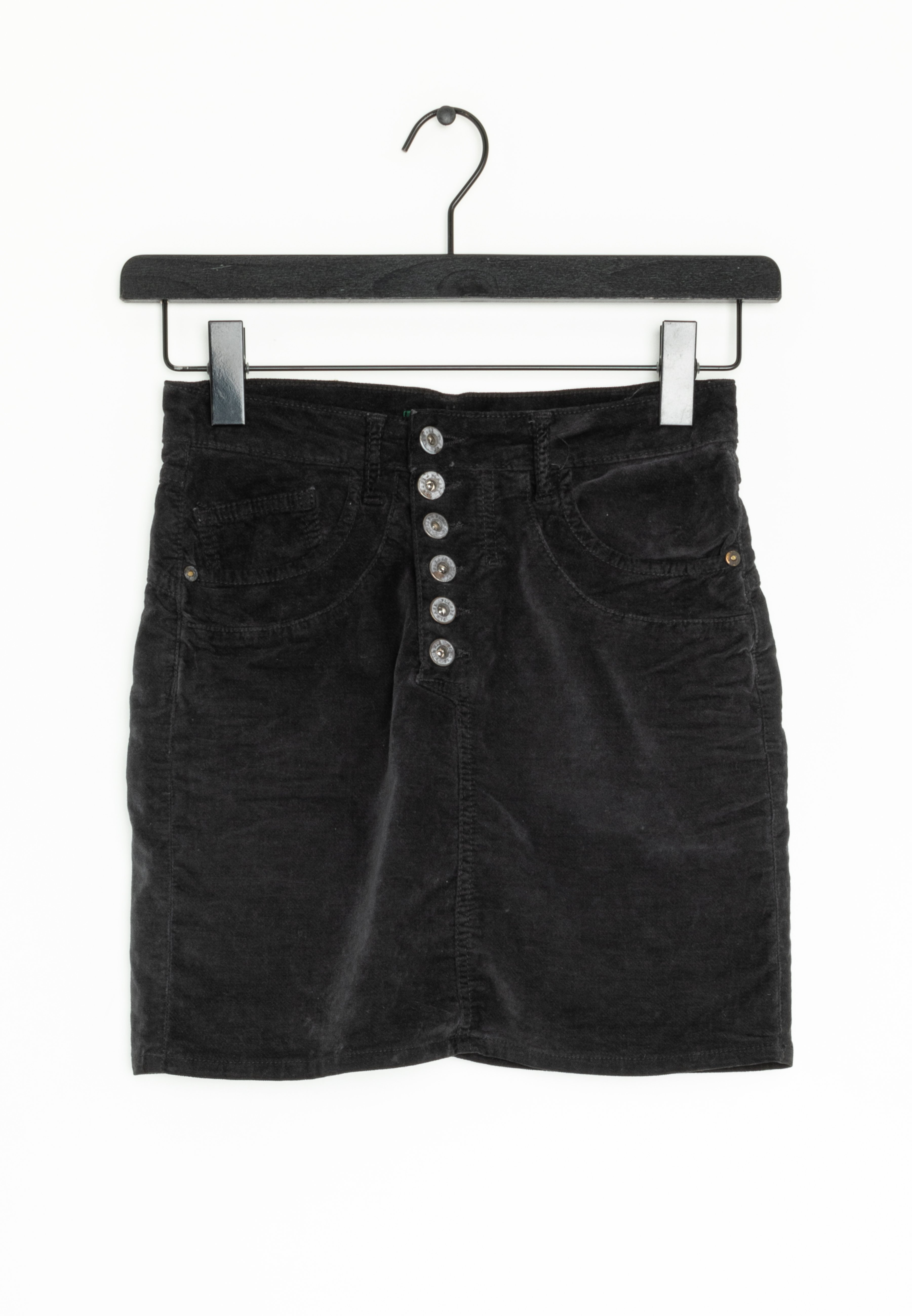 PLEASE Gonna di jeans - black/nero - Zalando.it
