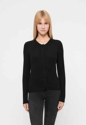 CREW CARDI - Adīta jaka - black