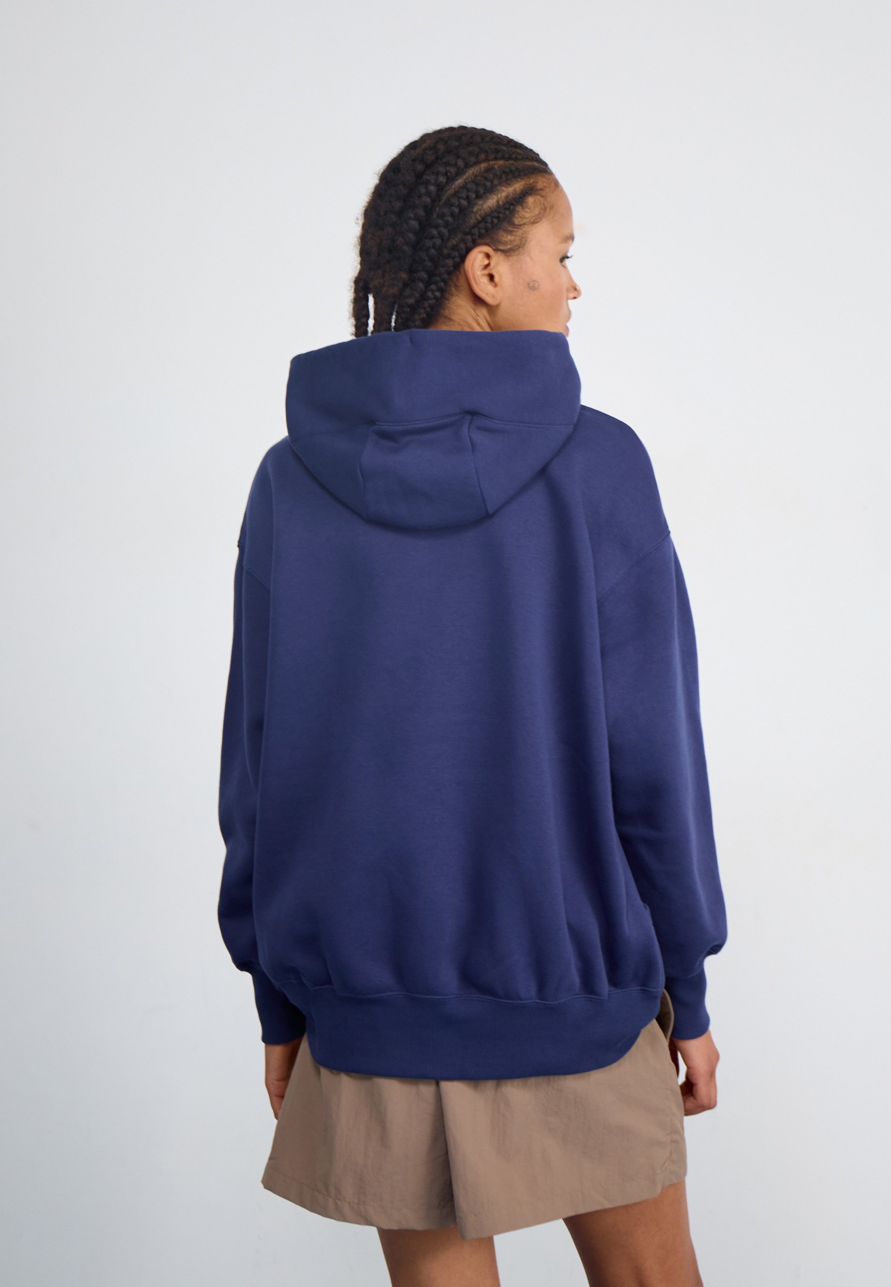 Nike Sportswear HOODIE - Sweatshirt - midnight navy/sail
