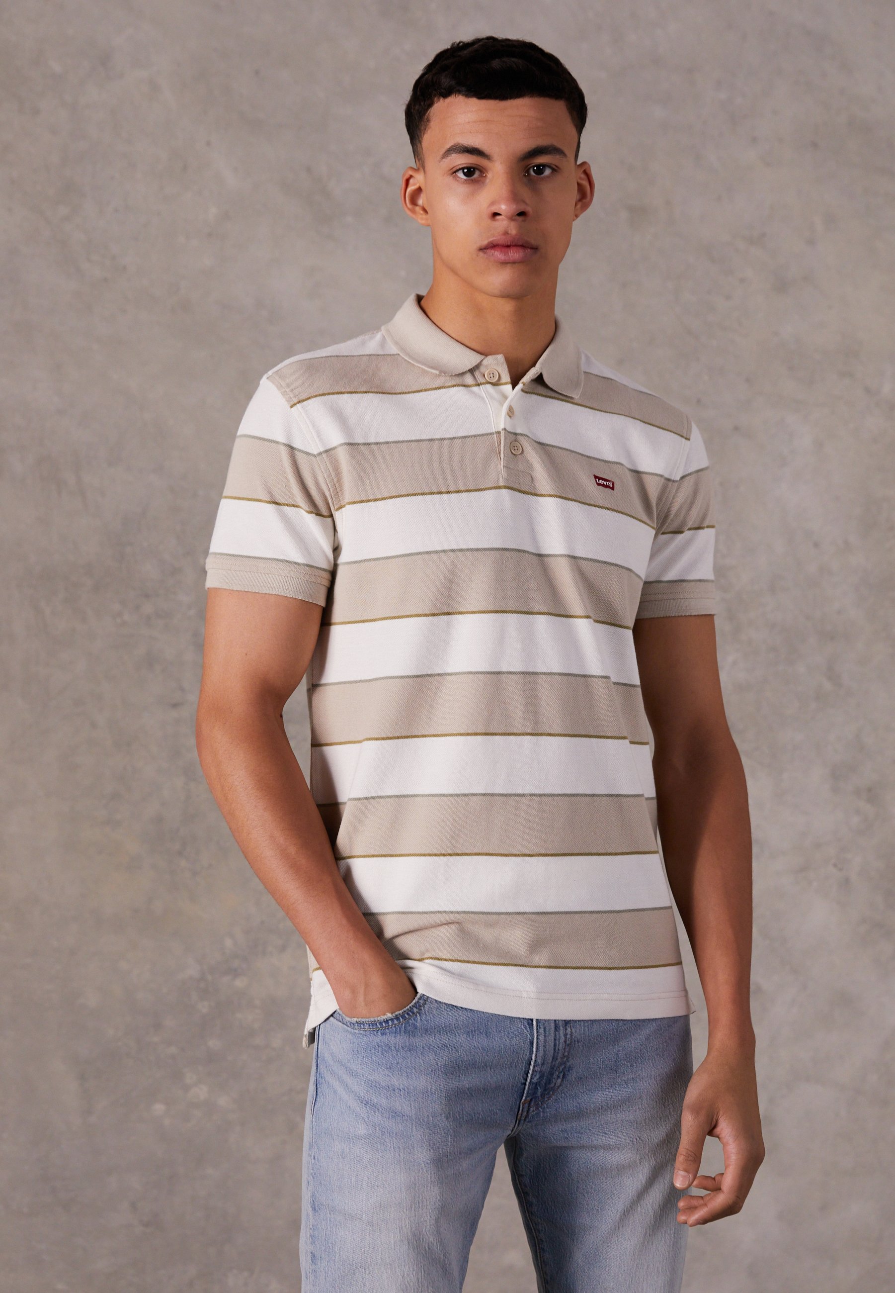 Levi's® Polo shirt - champ sugar swizzle/off-white - Zalando.de