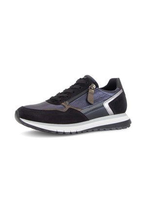 Gabor, GABOR SNEAKER LOW - Sneakers laag - marine black taupe