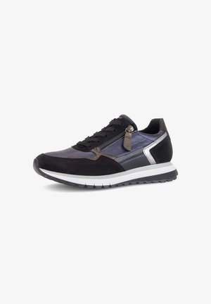 Gabor, GABOR SNEAKER LOW - Trainers - marine black taupe