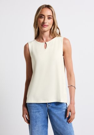 Street One MIT CUT-OUT - Top - weiß