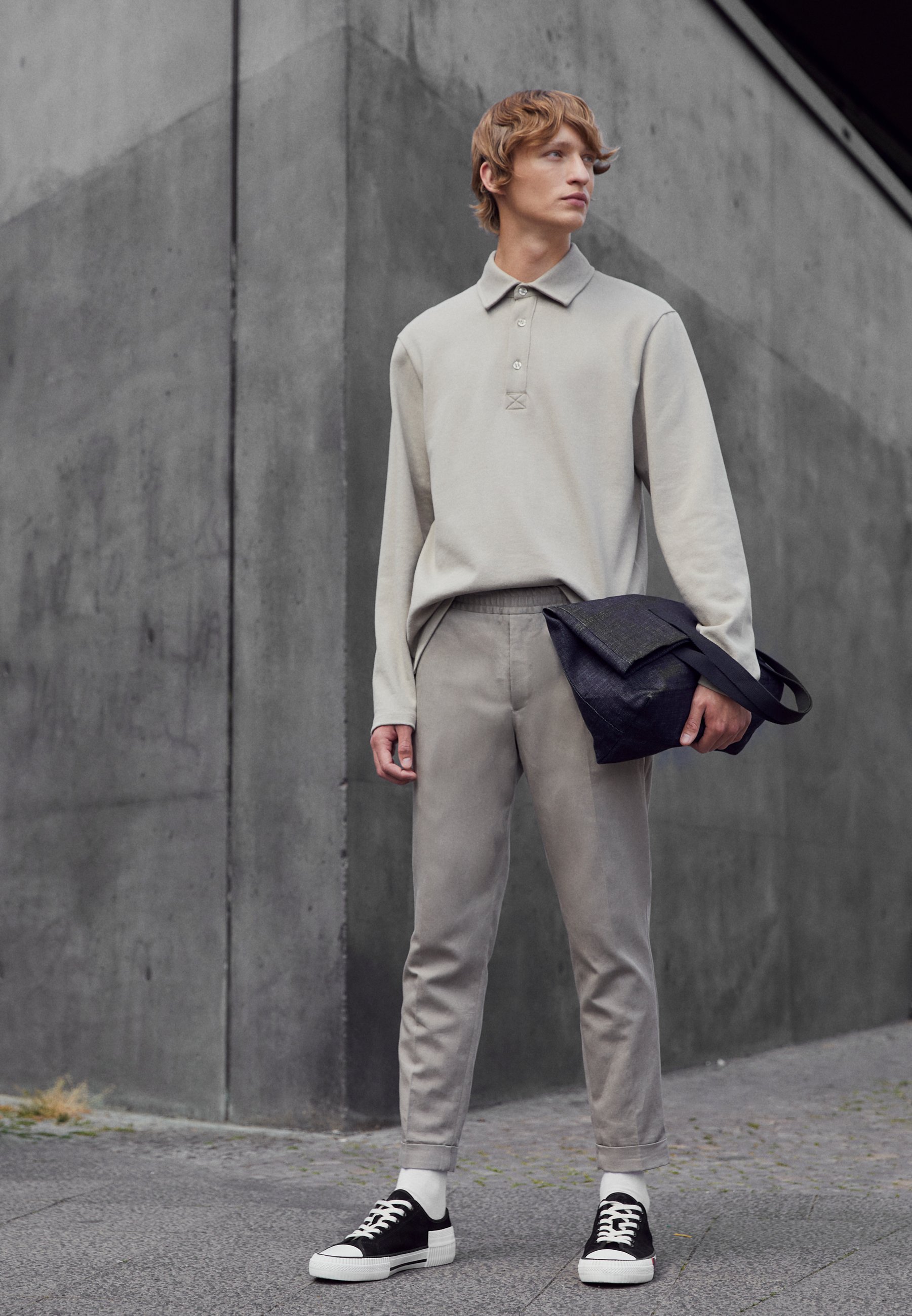 Filippa K LONGSLEEVE - Jersey de punto - black/negro - Zalando.es