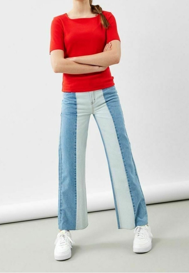 LMTD Flared Jeans - light-blue denim