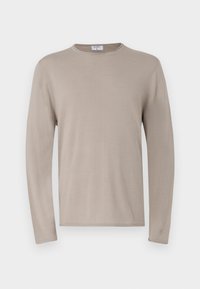 ROLLED EDGE SWEATER - Jersey de punto - moss grey