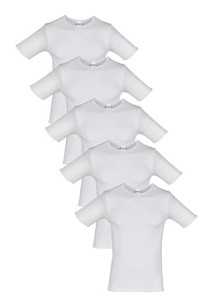 BASIC MAX 5ER PACK - Maglietta intima - white