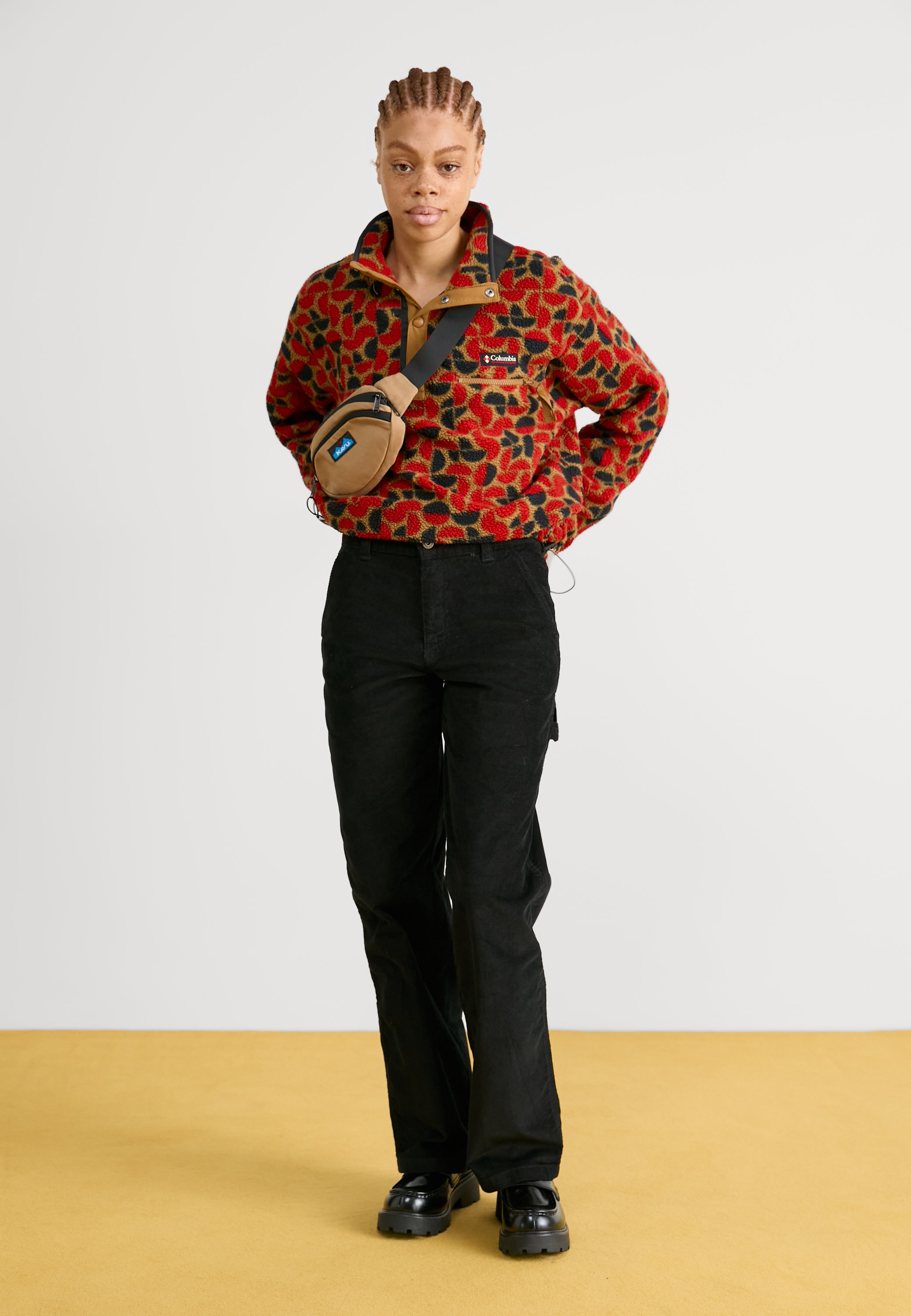Columbia HELVETIA CROPPED HALF SNAP - Fleece jumper - red - Zalando Columbia HELVETIA CROPPED HALF SNAP - Fleece jumper - red - Zalando