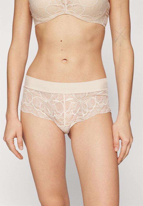 BODY MAKE-UP ILLUSION SHORTY - Pants - nude beige