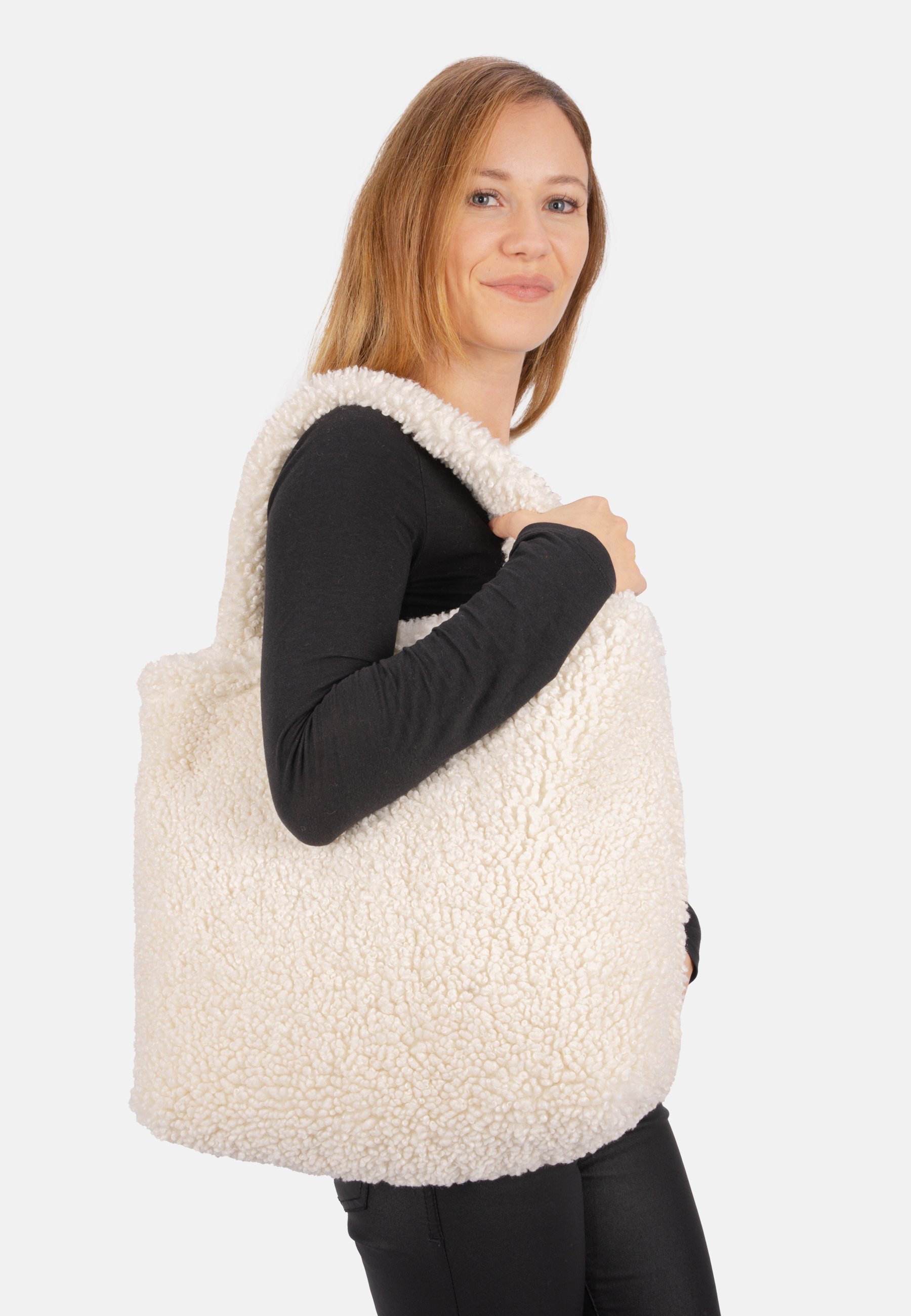 Seasons of April SHOPPER TEDDY Shopping Bag creme/beige Zalando - Main Image