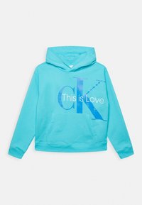 Calvin Klein Jeans Jersey con capucha - light blue