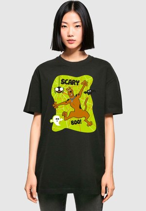 SCOOBY DOO - SCARY OVERSIZED BOYFRIEND  - Print T-shirt - black