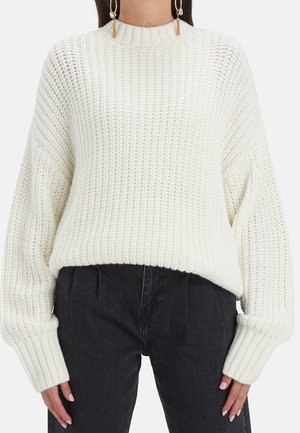 Strickpullover - white